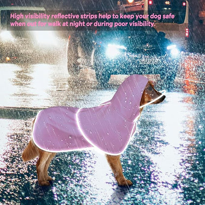 Reflective Dog Raincoat