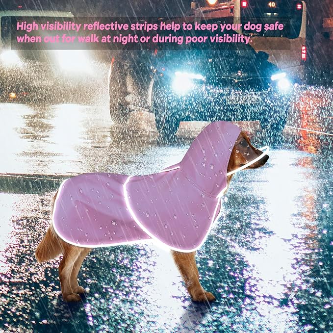 Reflective Dog Rain Coat