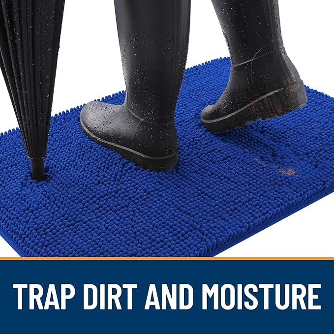 OLANLY Dog Door Mat for Muddy Paws 30x20