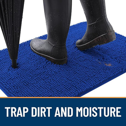 OLANLY Dog Door Mat for Muddy Paws 24x16