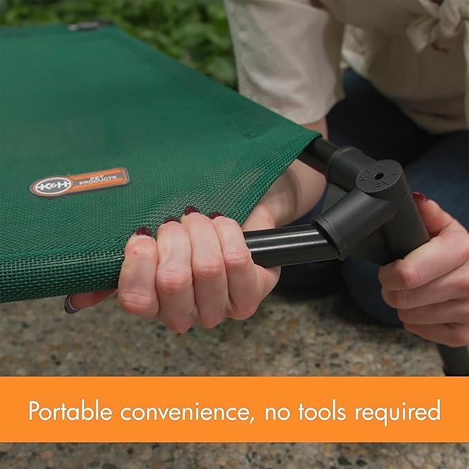 K&H Pet Products Elevated Outdoor Dog Cot Bed