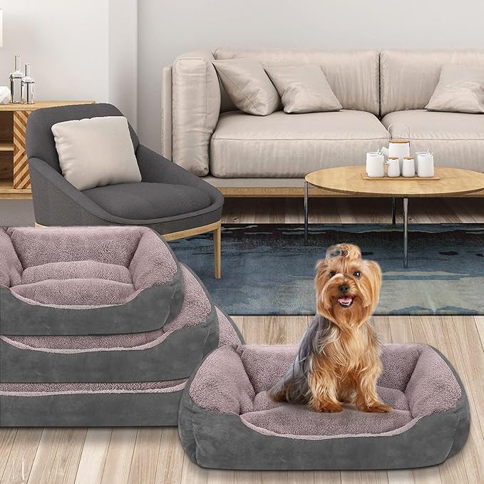 PUPPBUDD Dog Beds for Medium Dogs