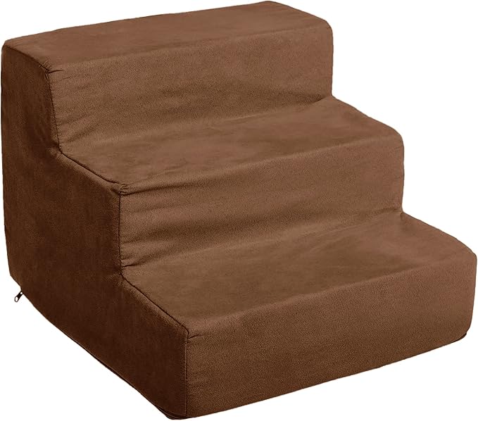 3-Step Pet Stairs 2-Tone Design