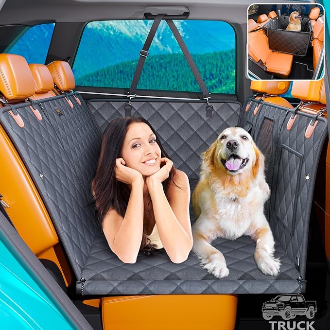 Transforming Back Seat Extender for Dogs 400lbs Hard