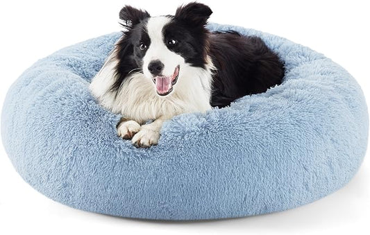 Bedsure Calming Dog Bed for Large Dogs 100 lbs 36 inches