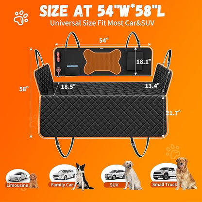 Dog Seat Cover for Car Back Seat