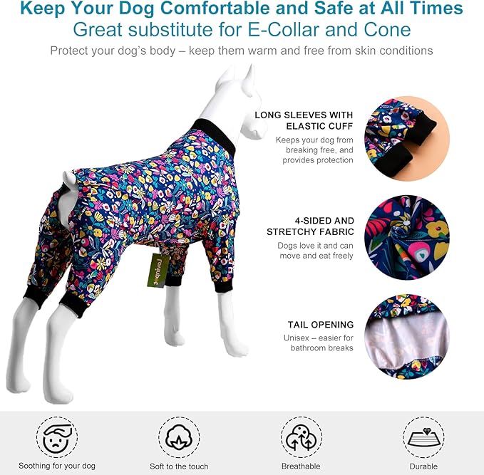 LovinPet Dog Pajamas Apparel for Large Dogs