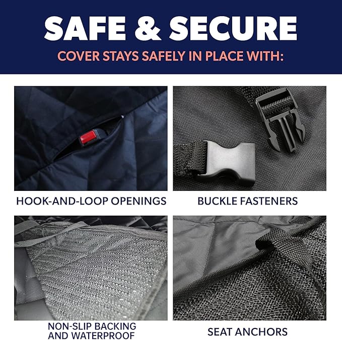 Waterproof Dog Car Seat Covers