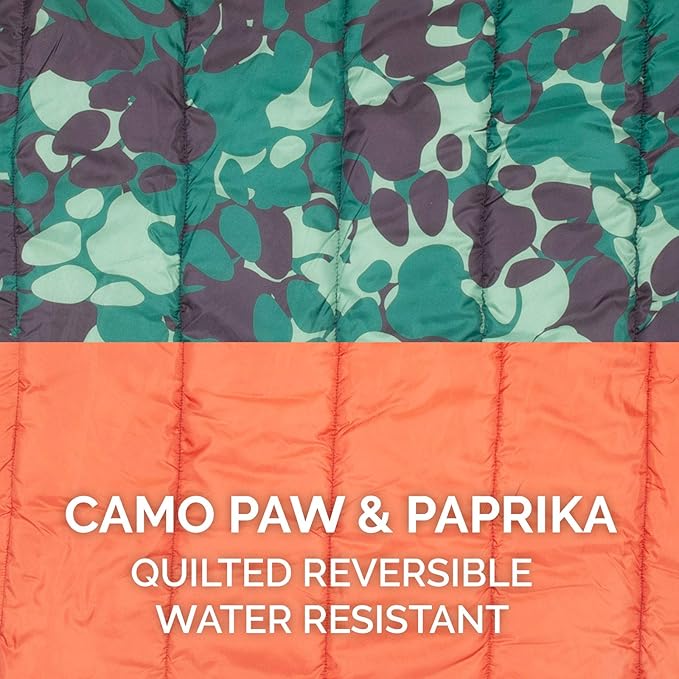 Furhaven Outdoor Travel Dog Bed for Large/Medium Dogs w/ Carry Bag