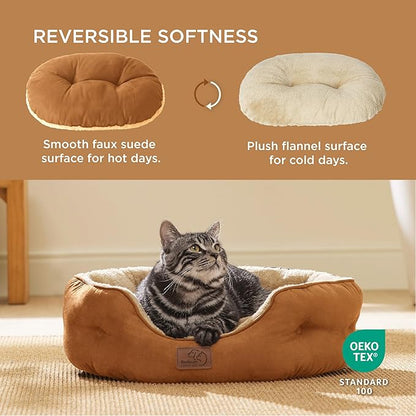 Bedsure Dog Beds for Small Dogs 20 Inches,