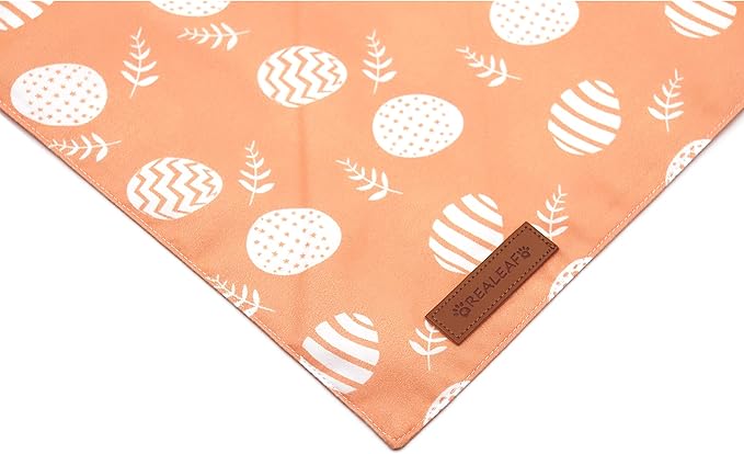Realeaf Happy Easter Dog Bandanas 2 Pack