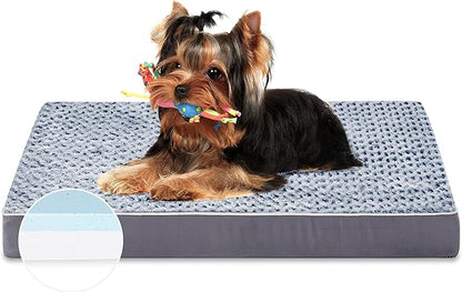 Figopage Orthopedic Memory Foam Dog Bed for Large Dogs