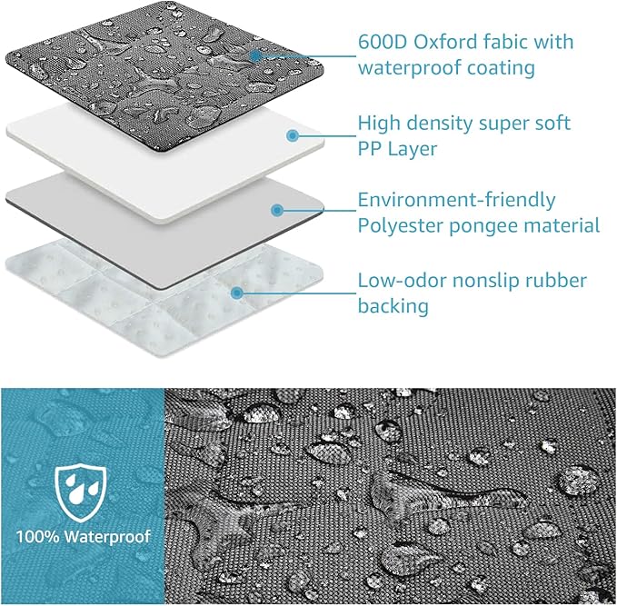 Lassie Dog Car Seat Covers for Back Seat Waterproof with Mesh Visual Window Durable Scratchproof Nonslip Dog Car Hammock with Universal Size Fits for Cars