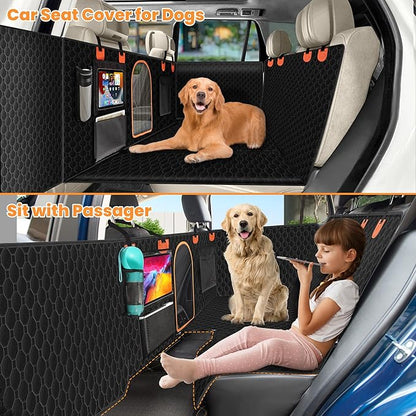 Senose Backseat Cover for Dogs in Car