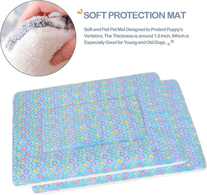 Soft Flannel Thickened Pet Soft Fleece Pad Pet Cover(30 * 22in X-Large)