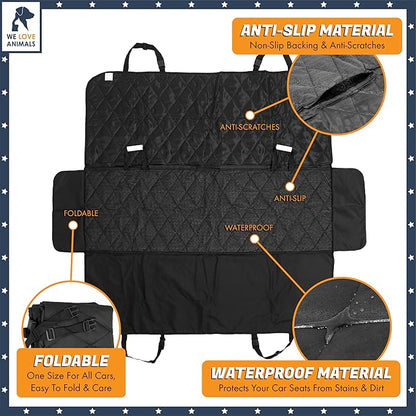 Dog Car Seat Cover For Back Seat