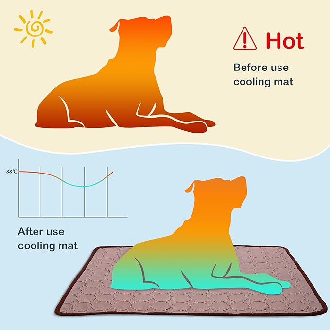PUMYPOREITY Pet Cooling Mat