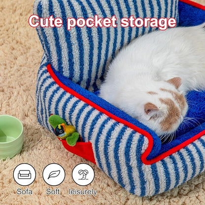 Jiupety Dog Bed XL:33"x27"x17" 35lbs