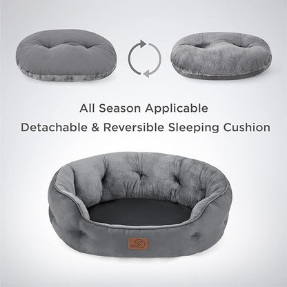 Bedsure Dog Beds for Small Dogs 25 Inches,