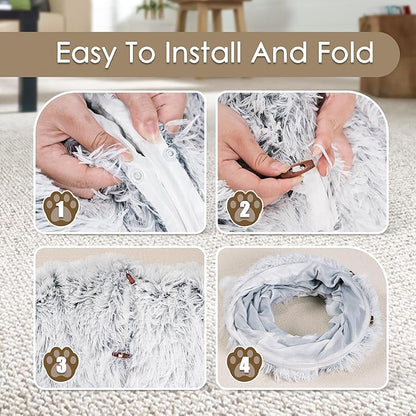 Cat Tunnel Bed for Indoor Cats