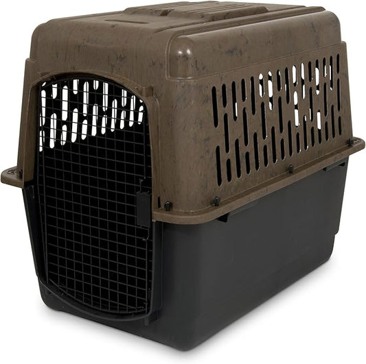 Petmate Ruffmaxx Camouflage Dog Kennel Pet Carrier & Crate 40" (70-90 Lb) 360-Degree Ventilation,