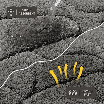 Large Dog Door Mat for Muddy Paws 22x47 Absorbent