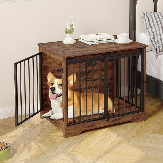 Dog Crate Furniture 32" Double