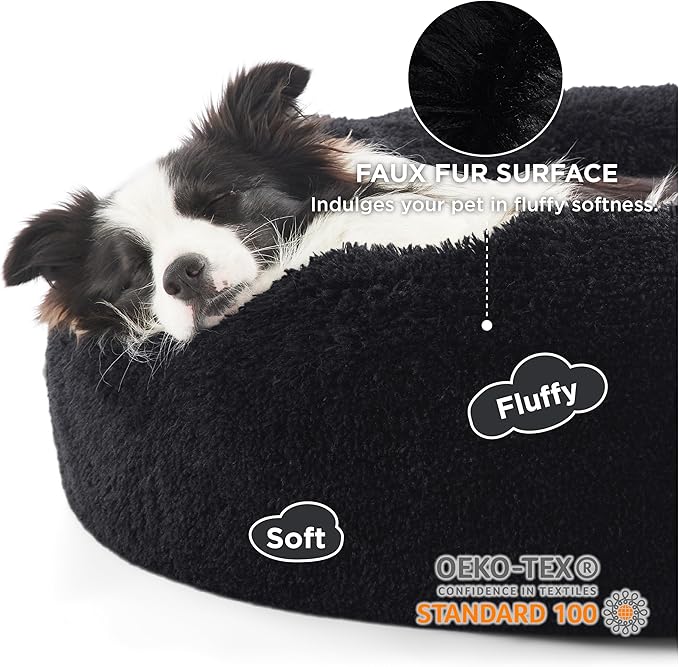 Bedsure Calming Dog Bed for Large Dogs 36 inches 100 lbs