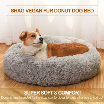 JEMA Calming Small Dog Beds for Small Dogs 22 Inch