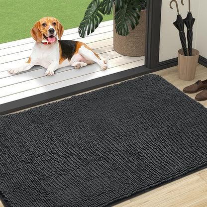 OLANLY Dog Door Mat for Muddy Paws 47x32