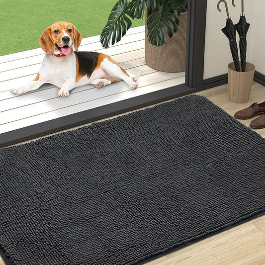 OLANLY Dog Door Mat for Muddy Paws 47x32