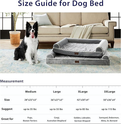 Figopage Jumbo Dog Bed for Large Dogs