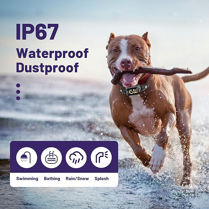 Dog Bark Collar 8 Adjustable