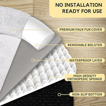 FURRYFECTION Human Dog Bed 71"x45"x14"