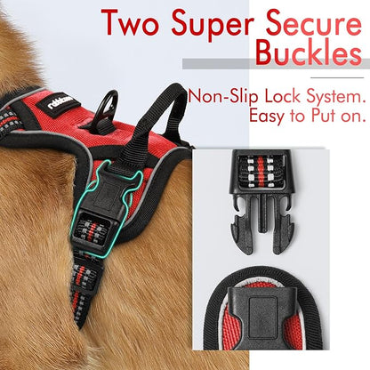 rabbitgoo Dog Harness 2 Leash