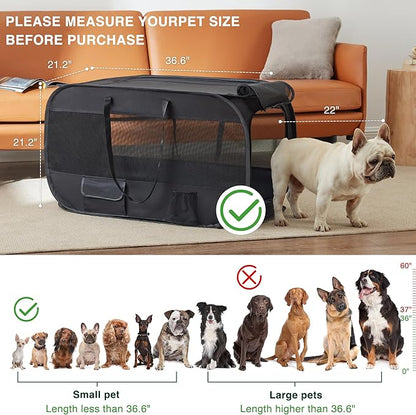 Love's cabin 36in Portable Upgrade Large Dog Bed