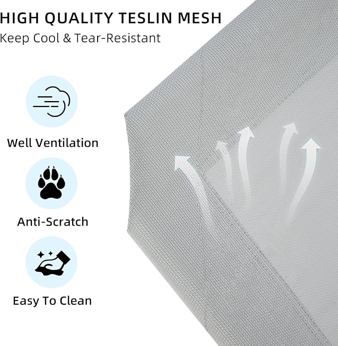 pettycare Elevated Outdoor Dog Bed 48"