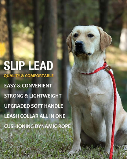 lynxking Dog Leash Slip Lead Snap Hook Rope