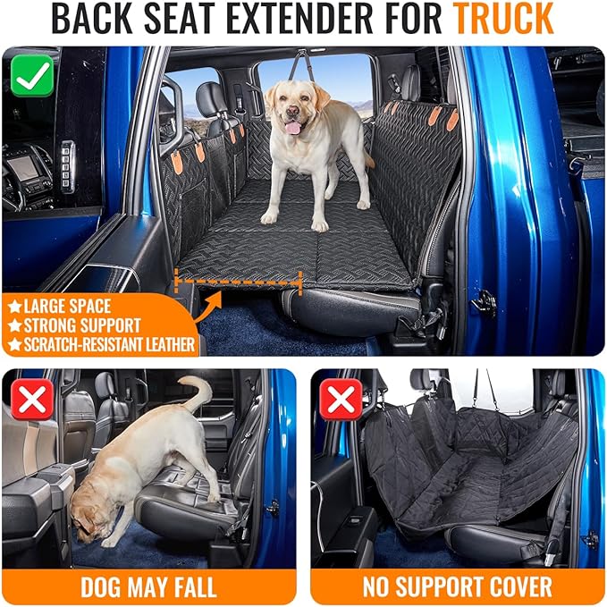 Dog Back Seat Extender for Truck F150/RAM1500/Silverado