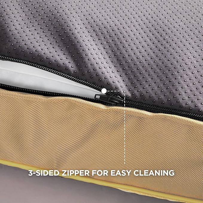 Bedsure Waterproof Dog Beds for Meidum Dogs 4 inch 50lbs Medium