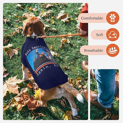 Large Dog Shirt -Navy Blue