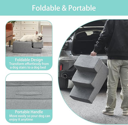 Dog Stairs for Small Dogs 13.5" 3