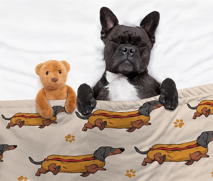 Dachshund Dog Blankets Puppy Blanket 30x40 in