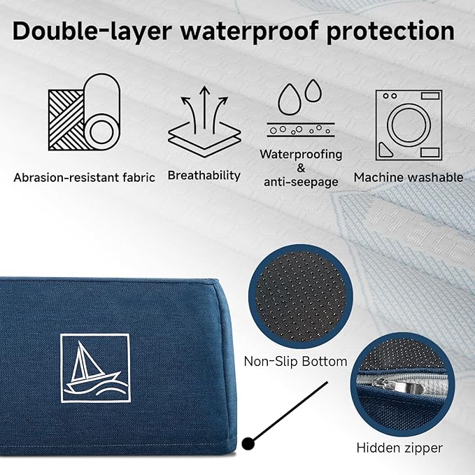 Orthopedic Dog Bed for Large Dogs 7-Inch Thick