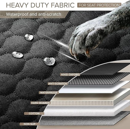 Back Seat Extender for Dogs 420lbs Waterproof