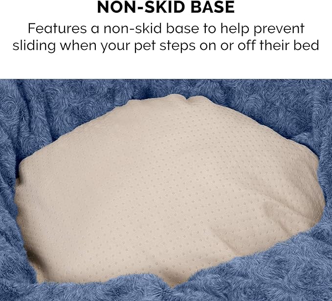 Furhaven 30" Round Donut Dog Bed for Medium/Small Dogs 45 lbs