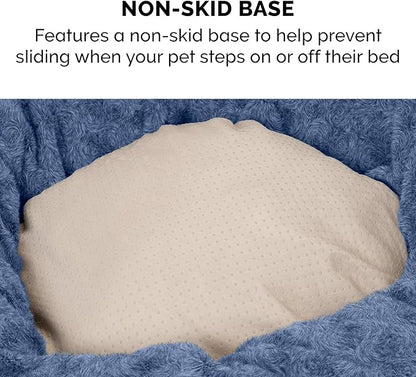 Furhaven 30" Round Donut Dog Bed for Medium/Small Dogs 45 lbs