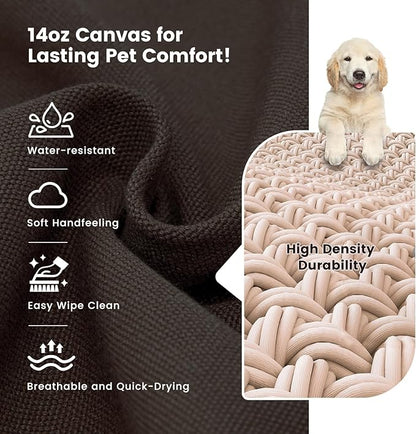 Miguel Durable Canvas Dog Bed 14 Ounce 24 x 18 inch,