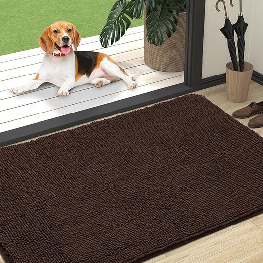 OLANLY Dog Door Mat for Muddy Paws 47x32