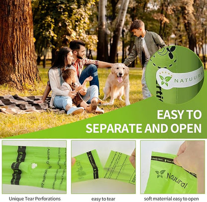 Biodegradable Dog Poop Bags-270Bags 18Rolls D6400 By